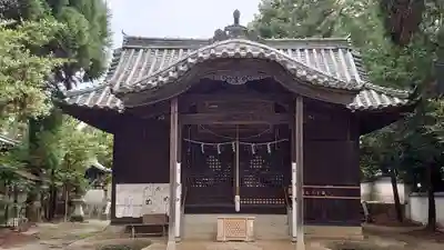 靭負神社の本殿・本堂