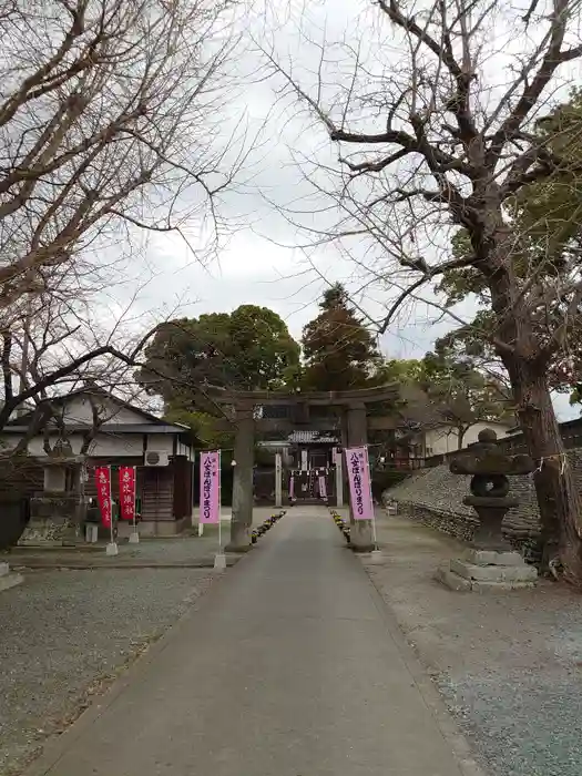 福島八幡宮の鳥居