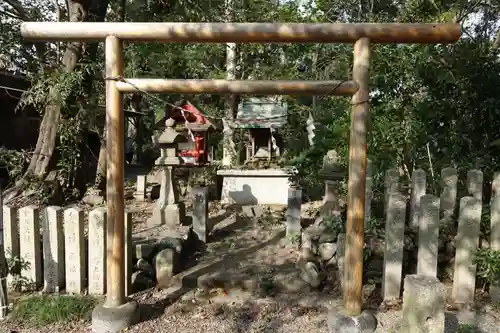 積川神社の鳥居