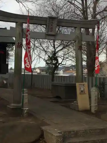 (下館)羽黒神社の鳥居