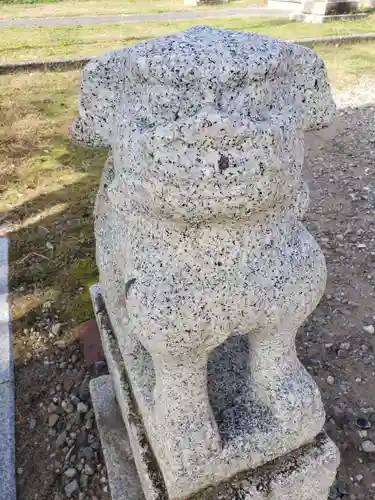 秋葉神社の狛犬