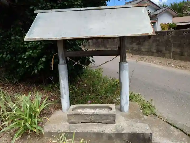 浦賀神社の手水舎