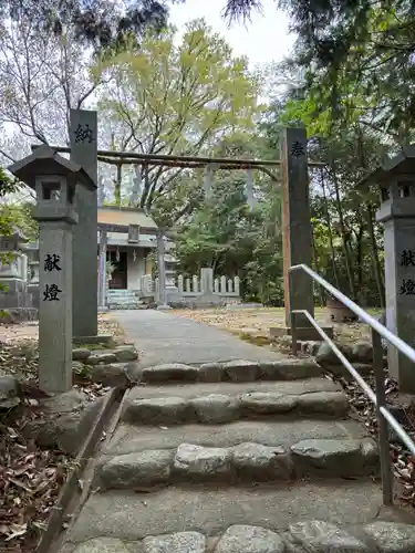 名来神社の景色