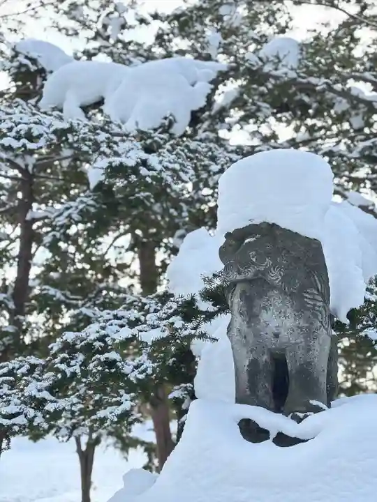 錦山天満宮の狛犬