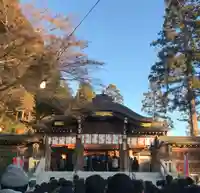 高麗神社の山門・神門