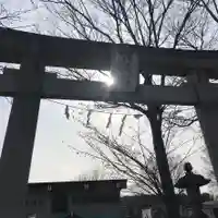 日野八坂神社の鳥居