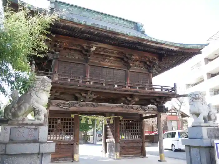 穴切大神社の山門