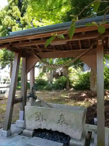 春日神社の手水