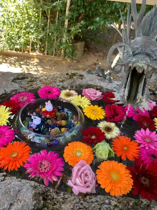 彌都加伎神社の手水舎