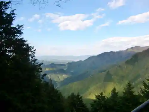 三峯神社の景色