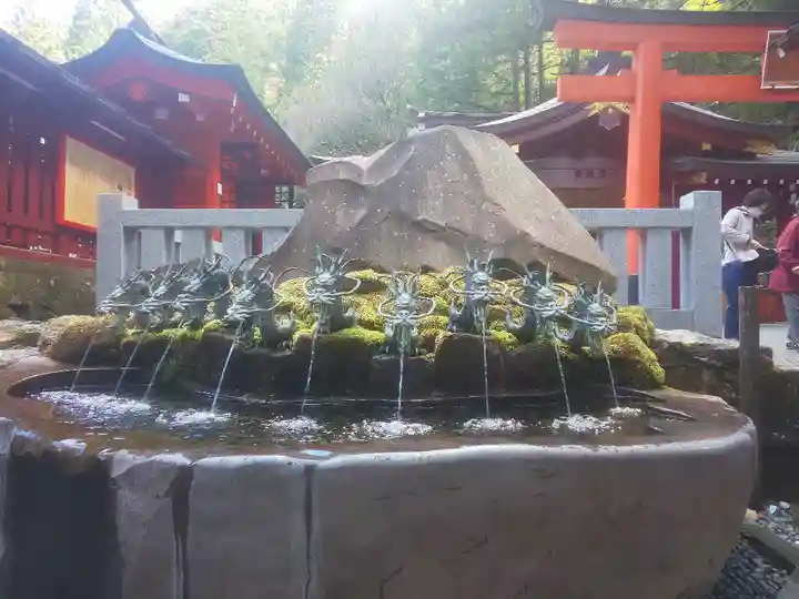 箱根神社の手水舎