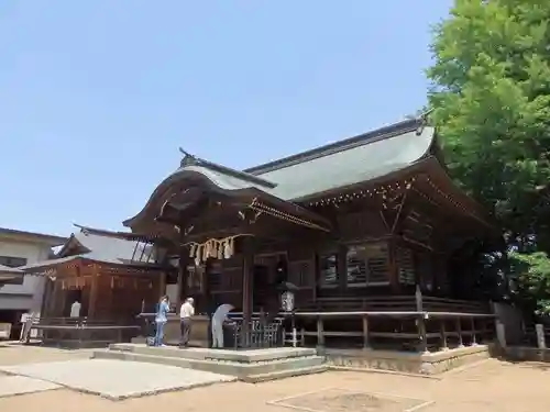 葛飾八幡宮の本殿・本堂