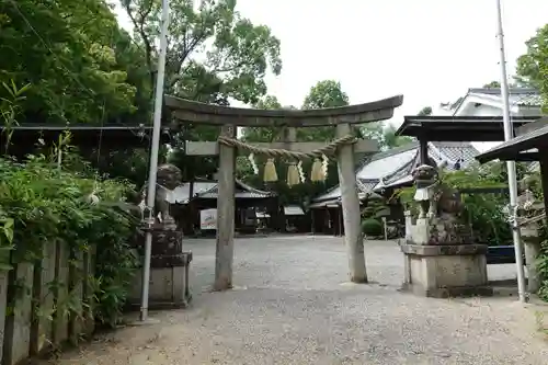 西代神社の鳥居