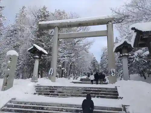 上川神社の初詣