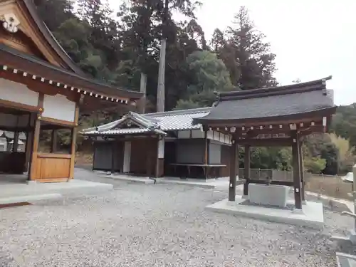 五百井神社の手水舎