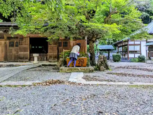 定光寺の手水舎