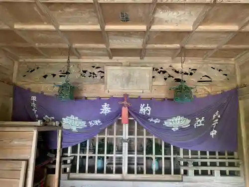 飯繩神社の本殿・本堂