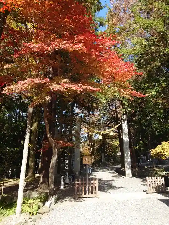 諏訪大社下社秋宮(長野県)