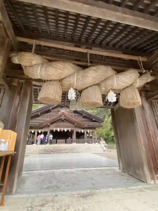 美保神社の山門・神門