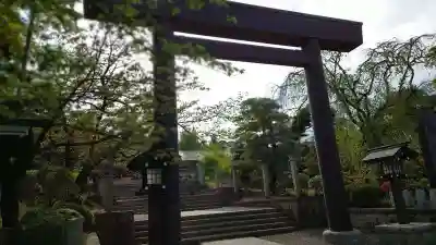 開成山大神宮の鳥居