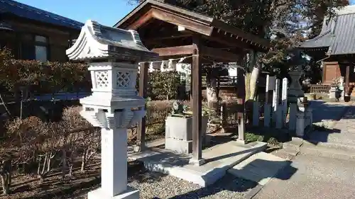 人丸神社（小中町）の手水舎