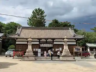 森・深江・青木 総氏神　稲荷神社の本殿・本堂