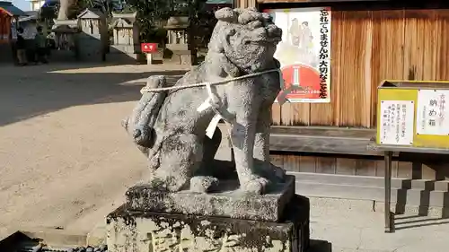 諏訪神社の狛犬