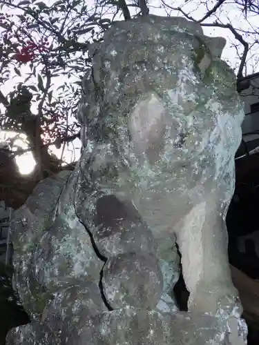 首途八幡宮の狛犬