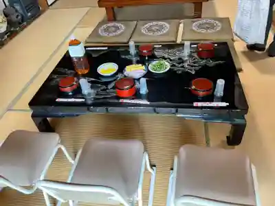 安養寺(弥勒院)の食事