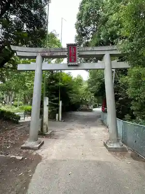白根神社の鳥居