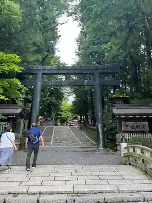 諏訪大社下社秋宮の鳥居