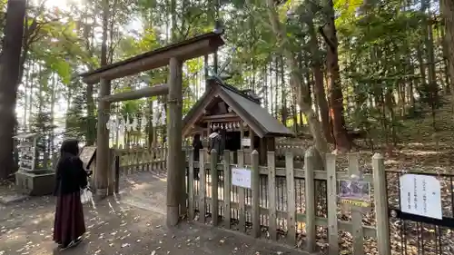 宝登山神社奥宮の鳥居