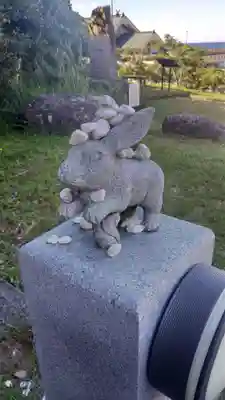 白兎神社の狛犬