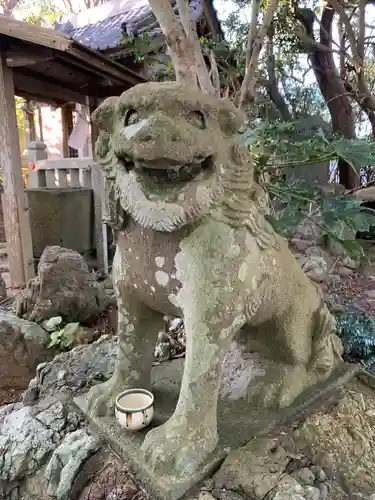 黒生大神宮の狛犬