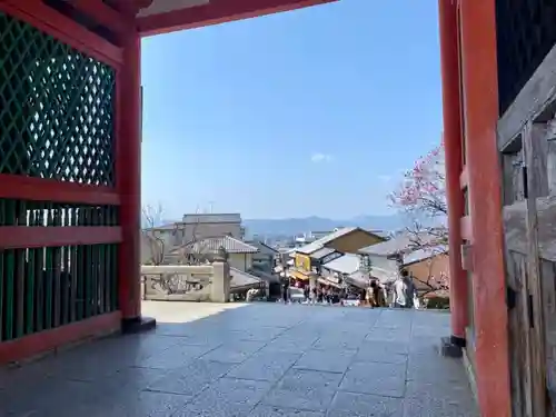 清水寺の景色