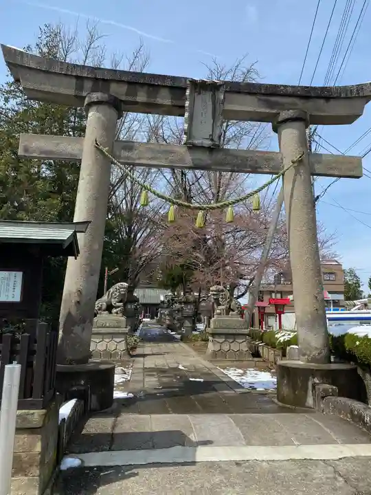 神炊館神社 ⁂奥州須賀川総鎮守⁂の鳥居