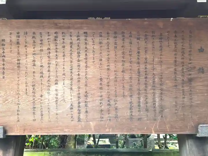 繁榮稲荷神社の歴史