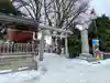 札幌諏訪神社の鳥居