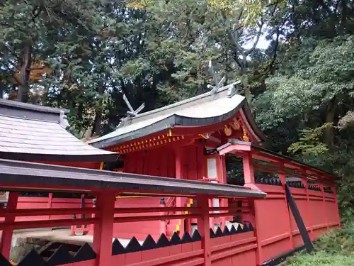 畝火山口神社の本殿