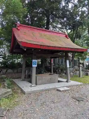 清洲山王宮　日吉神社の手水舎