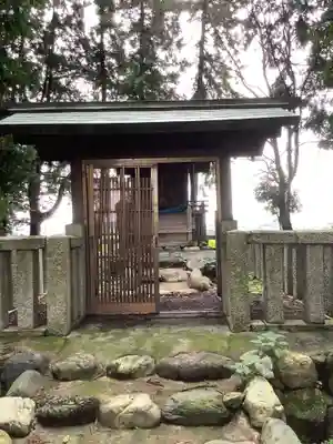 恩田社の本殿・本堂