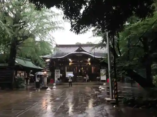 渋谷氷川神社の本殿