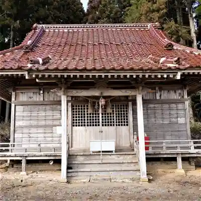 鹿島神社の本殿・本堂