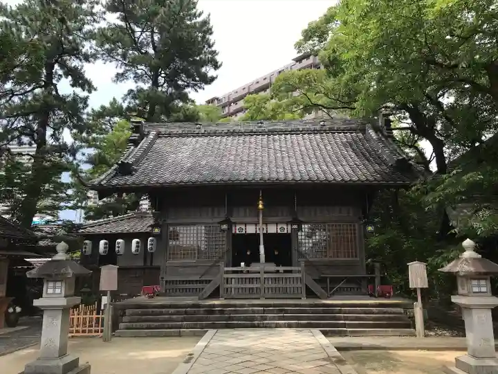 菅生神社の本殿・本堂