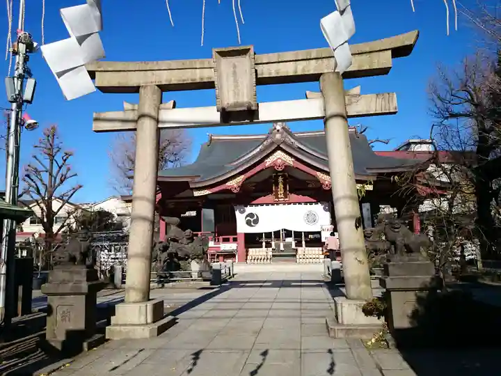 素盞雄神社の鳥居