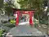 自由が丘熊野神社の鳥居