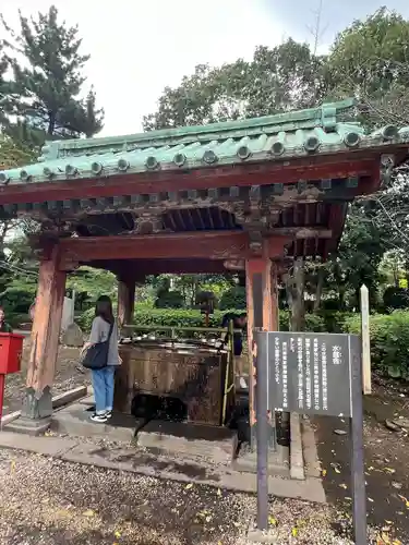 増上寺の手水舎