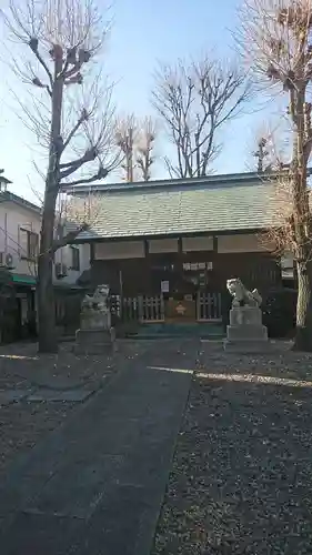 諏訪神社の本殿・本堂