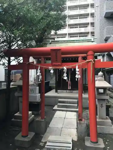 海豊稲荷神社磐井神社境内摂社の鳥居