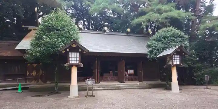 埼玉縣護國神社の本殿・本堂